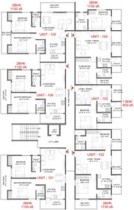 Project Image of 735.0 - 1650.0 Sq.ft 1 BHK Apartment for buy in ATZ Rock View