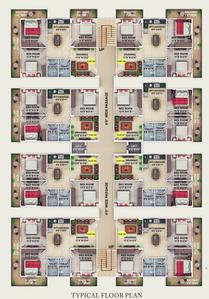 Project Image of 1260.0 - 1538.0 Sq.ft 3 BHK Apartment for buy in Krishna Apartment