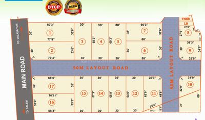 Project Image of 993.0 - 2605.0 Sq.ft Residential Plot Plot for buy in Esha Diamond City