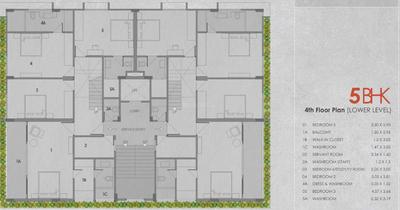 Project Image of 1312.0 - 2413.0 Sq.ft 4 BHK Apartment for buy in Studioestates Vrundavan Annexe