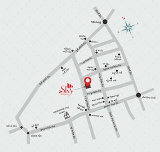 Project Image of 1258.0 - 1460.0 Sq.ft 3 BHK Apartment for buy in Shri Sky Welkin
