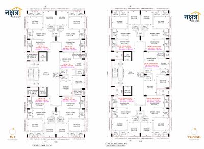 Project Image of 584.37 - 655.85 Sq.ft 2 BHK Apartment for buy in Nakshatra Homes