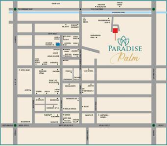 Project Image of 332.93 - 514.19 Sq.ft 1 BHK Apartment for buy in Satyam Paradise Palm