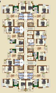 Project Image of 1005.0 - 1670.0 Sq.ft 2.5 BHK Apartment for buy in Hitech Imperial Tower 1