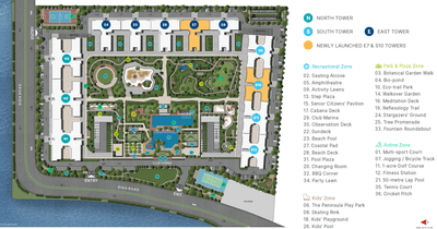 Project Image of 2550 Sq.ft 4 BHK Apartment / Flat for sale in Marine Drive for Rs. 47500000