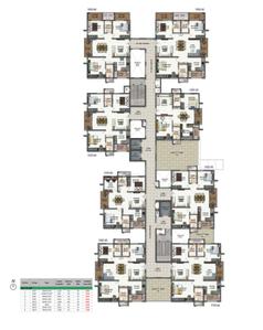 Project Image of 1250.0 - 1980.0 Sq.ft 2 BHK Apartment for buy in Aparna Kanopy Marigold