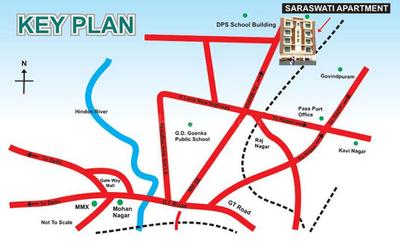 Project Image of 500.0 - 795.0 Sq.ft 1 BHK Apartment for buy in Bliss Saraswati Apartment