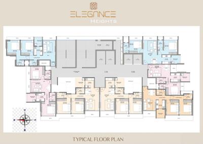 Project Image of 343.0 - 498.0 Sq.ft 1 BHK Apartment for buy in Elegance Heights