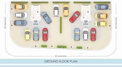 Project Image of 0.0 - 1000.0 Sq.ft 2 BHK Apartment for buy in Dreamline Gokul Residency I And II