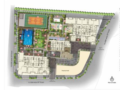 Project Image of 358.33 - 739.48 Sq.ft 1 BHK Apartment for buy in Sheth Auris Ilaria Tower A