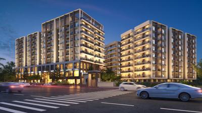 Project Image of 701.0 - 965.0 Sq.ft 2 BHK Apartment for buy in Harshit Landmark