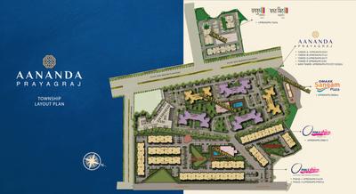 Project Image of 792.0 - 1090.0 Sq.ft 3 BHK Apartment for buy in Omaxe Aananda New Tower