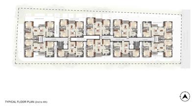 Project Image of 1025.0 - 1323.0 Sq.ft 2 BHK Apartment for buy in Pearl Evita