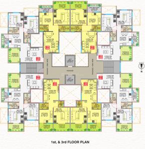 Project Image of 526.79 - 746.8 Sq.ft 1 BHK Apartment for buy in River Edge Selenia