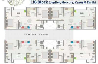 Project Image of 0.0 - 515.0 Sq.ft 2 BHK Apartment for buy in Archi Galaxy