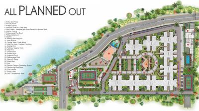 Project Image of 580 Sq.ft 1.5 BHK Apartment / Flat for sale in Kogilu for Rs. 6000000