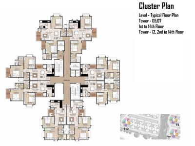 Project Image of 572.0 - 988.0 Sq.ft 1 BHK Apartment for buy in Prestige Primrose Hills Ph I