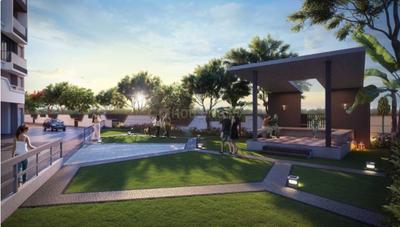 Project Image of 0.0 - 701.0 Sq.ft 2 BHK Apartment for buy in Krisna Nirmaan Amorapolis B Wing