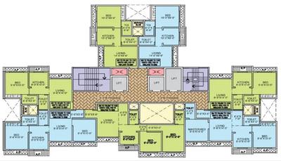 Project Image of 240.0 - 378.0 Sq.ft 1 BHK Apartment for buy in Veer 10