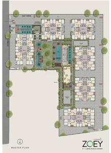 Project Image of 1275.75 - 1582.56 Sq.ft 3 BHK Apartment for buy in Siddhraj Zoey
