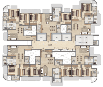 Project Image of 634.0 - 1286.0 Sq.ft 2 BHK Apartment for buy in Lodha Bel Air