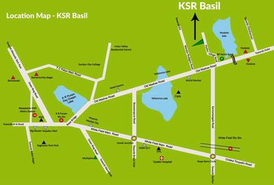 Project Image of 629.0 - 1722.0 Sq.ft 1 BHK Apartment for buy in KSR Basil Apartments