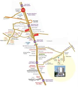 Project Image of 1015.0 - 1255.0 Sq.ft 2 BHK Apartment for buy in Amaravathi AB Daffodils
