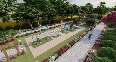 Burrow South Estate Phase II Gymnasium 1