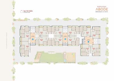 Project Image of 646.05 - 866.6 Sq.ft 2 BHK Apartment for buy in Nirvana Abode