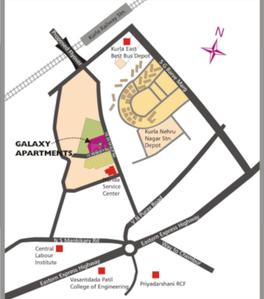 Project Image of 392.02 - 607.19 Sq.ft 1 BHK Apartment for buy in HDIL Galaxy Apartments CDF Wings