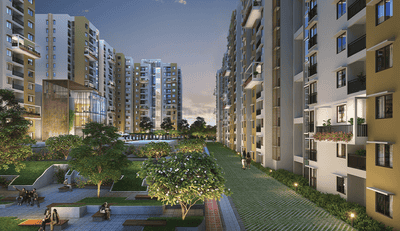 Project Image of 815.0 - 1233.0 Sq.ft 2 BHK Apartment for buy in Purva Zenium