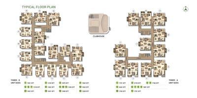 Project Image of 1269.0 - 4396.0 Sq.ft 2 BHK Apartment for buy in Northstar Park Avenue