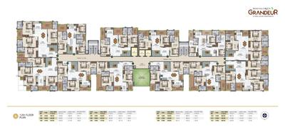 Project Image of 1475.0 - 2588.0 Sq.ft 3 BHK Apartment for buy in Bhavyaa Green Grandeur