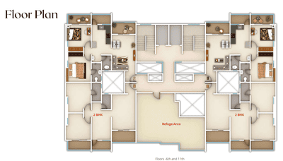 Project Image of 517.0 - 792.0 Sq.ft 1 BHK Apartment for buy in Ambrosia Alley
