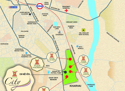 Project Image of 576.62 - 2311.44 Sq.ft 2 BHK Apartment for buy in Raj Tulsi Aagman