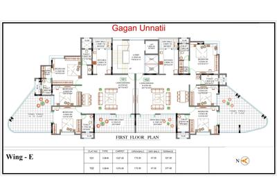 Project Image of 834.0 - 1777.0 Sq.ft 2 BHK Apartment for buy in Gagan Unnatii