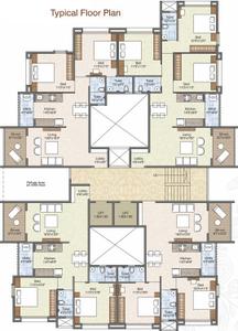 Project Image of 726.78 - 885.12 Sq.ft 2 BHK Apartment for buy in Ravi Aaradhya Apartment