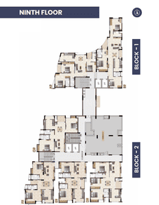 Project Image of 1253.21 - 1538.01 Sq.ft 2 BHK Apartment for buy in Southern BVK Brindhavan