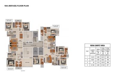 Project Image of 480.0 - 1505.0 Sq.ft 2 BHK Apartment for buy in Dreams Empire