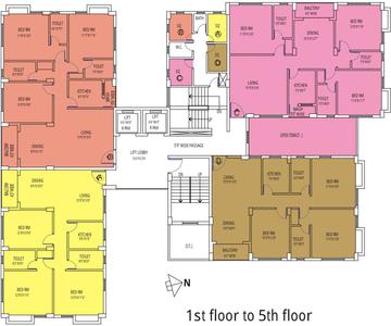 Project Image of 1485.0 - 3129.0 Sq.ft 3 BHK Apartment for buy in PS Marvella