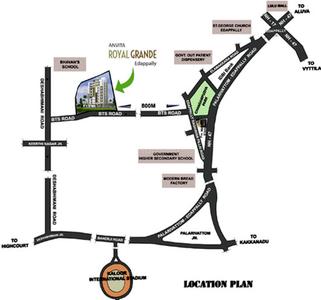 Project Image of 820.0 - 1360.0 Sq.ft 2 BHK Apartment for buy in Anvita Royal Grande