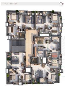 Project Image of 578.34 - 628.94 Sq.ft 2 BHK Apartment for buy in Shree Asha Dwar