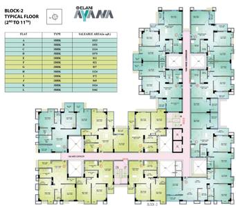 Project Image of 589.0 - 1015.0 Sq.ft 1 BHK Apartment for buy in Belani Ayana