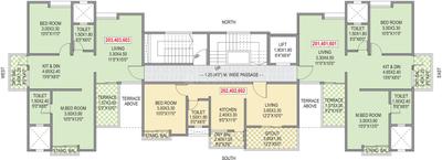 Project Image of 473.0 - 751.0 Sq.ft 1 BHK Apartment for buy in SR Anand Residency A B C