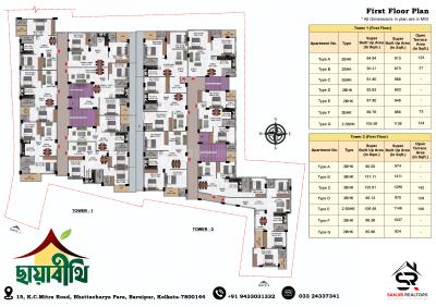 Project Image of 900.0 - 1411.0 Sq.ft 2 BHK Apartment for buy in Chhayabithi