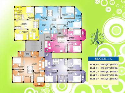 Project Image of 511.0 - 1250.0 Sq.ft 1 BHK Apartment for buy in Unique Parkwoods
