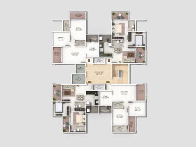 Project Image of 321.73 - 537.33 Sq.ft 1 BHK Apartment for buy in Central Paark