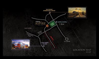 Project Image of 1687.0 - 2653.0 Sq.ft 2 BHK Apartment for buy in Utkal Aspire