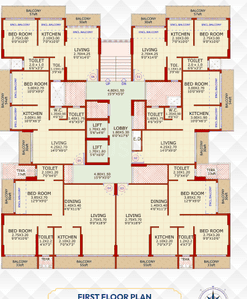 Project Image of 350.69 - 568.33 Sq.ft 1 BHK Apartment for buy in Armaan Zaiton Park