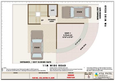 Balaji Corner Corner Cluster Plan for ground Floor 1